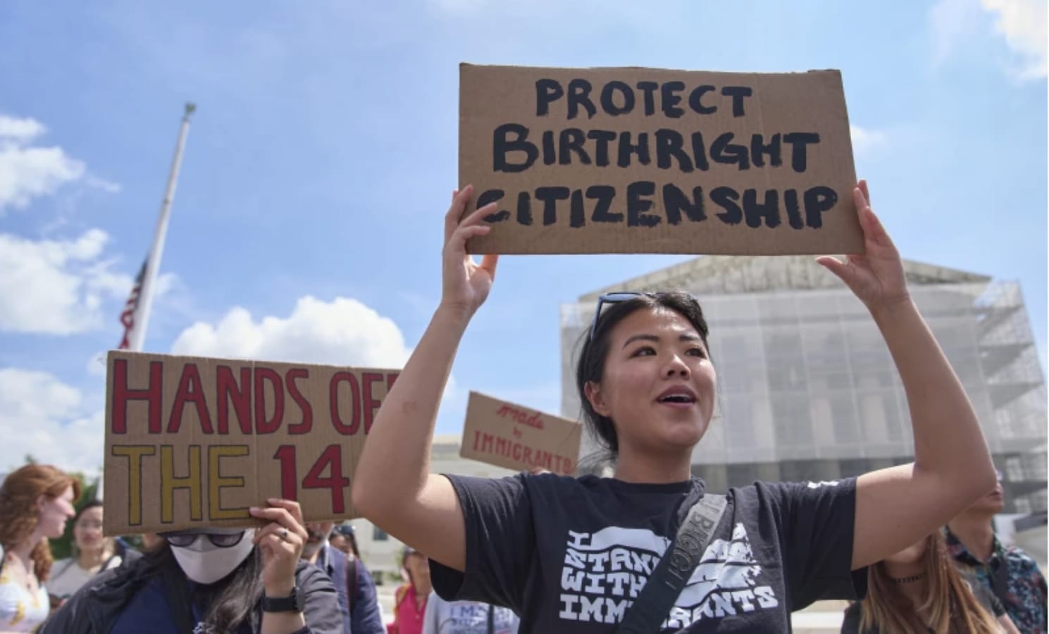 US Supreme Court weighs Trump’s bid to limit birthright citizenship